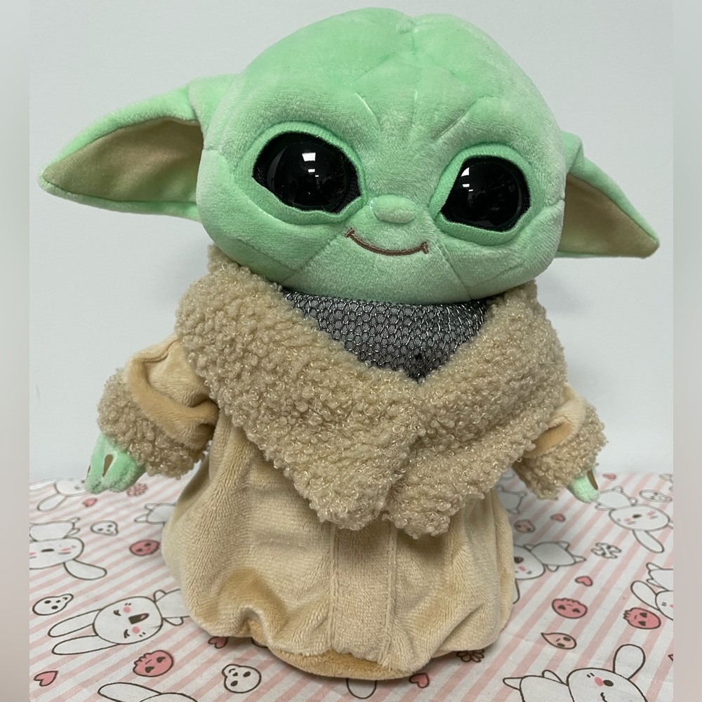 Grogu Beskar Armor Baby Yoda Star Wars Mandalorian Plush Mattel With Tag